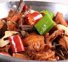 Tea Tree Mushroom Duck Rice