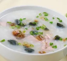 Century Egg and Pork Porridge