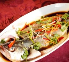 Steamed Sea Bass