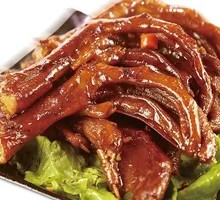 Spicy Duck Feet in Sauce