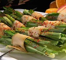 Tofu Skin Rolls with Chives