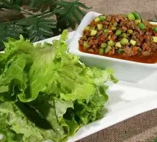 Blanched lettuce