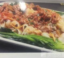 Dry-Fried Beef with Fruit Noodles