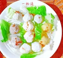 Mixed Meatball Noodles
