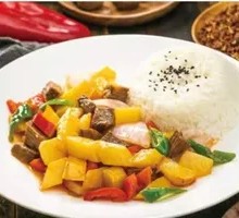 Beef and Potato Rice Bowl