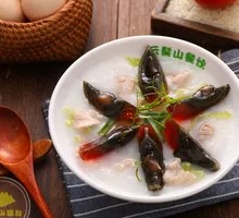 Century Egg and Pork Porridge