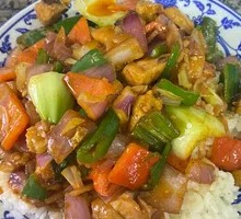 Braised Chicken Rice Bowl