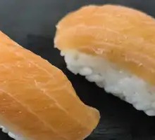 Grilled Salmon Sushi