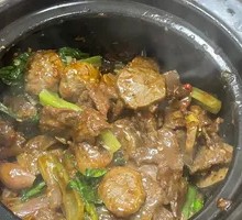 Pork Sizzling Pot