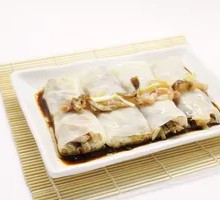 Chicken and Mushroom Noodle Roll