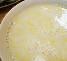 Soy Milk and Egg