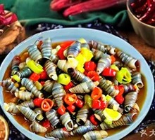 Stir-fried Snail Cubes