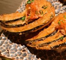 Crispy Fried Crab Roe Pumpkin Sushi