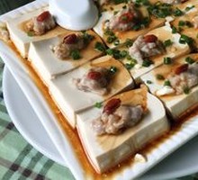 Steamed Stuffed Mountain Bean Curd