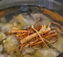 Five-Fingered Peach and Free-Range Chicken Soup