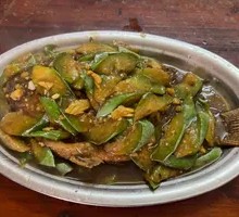 Stewed Eggplant with Tilapia