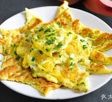 Scrambled Eggs with Green Onions