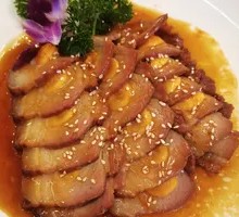 Salted Egg Yolk Stuffed Barbecue Pork