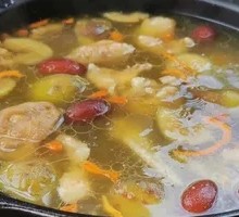 Medicinal Herbal Steamed Orchard Chicken