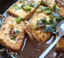 Pan-fried Stuffed Tofu with Mountain and Water Tofu