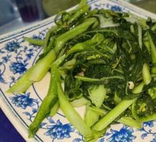 Stir-fried Mustard Greens with Garlic