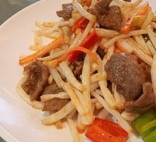 Bamboo Root Stir-Fried Beef