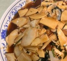 Stir-Fried Fresh Bamboo Shoots with Pork Belly
