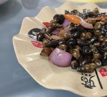 Bamboo Shoot and Green Pepper Stir-fry with Mountain Snail