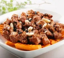 Steamed Spare Ribs with Pumpkin