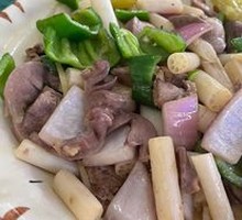 Lotus Stem Stir-Fried Chicken Offal