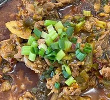 Intangible Cultural Heritage Old Jar Pickled Mustard Greens with Minced Beef