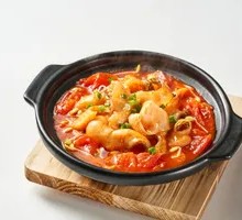 Sautéed Fish in Tomato Sauce