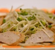 Pork Roll Stir-fried with Pickled Mustard Greens and Rice