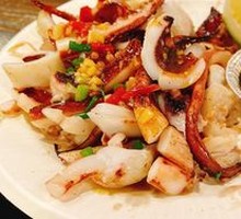 Stir-Fried Fresh Squid