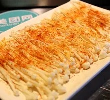 Seasoned Enoki Mushrooms