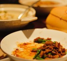 Black Bean Sauce Goose Intestines