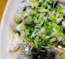 Golden Award Scallion Glazed Sea Bass