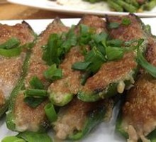 Braised Chili Stuffed with Minced Meat