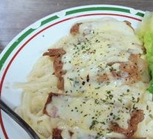 Cheese Baked Pork Chop Pasta