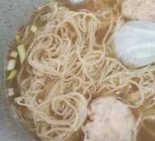 Fresh Shrimp and Caviar Dumpling Noodles