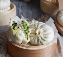 Leek and Egg Noodle Dumplings