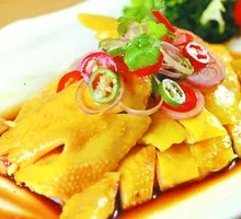 Ginger and Scallion Poached Chicken
