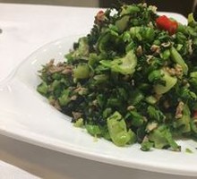 Salted Mustard Greens with Minced Pork