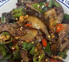 Stir-fried腊Pork Face