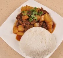 Radish and Beef Brisket Rice