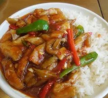 Fish-flavored Pork Rice