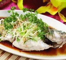 Steamed Sea Bass