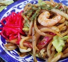 Seafood Stir-Fried Udon
