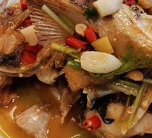 Stewed Fish Head with Fish Bladder