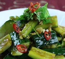 Knife-Pounded Cucumber